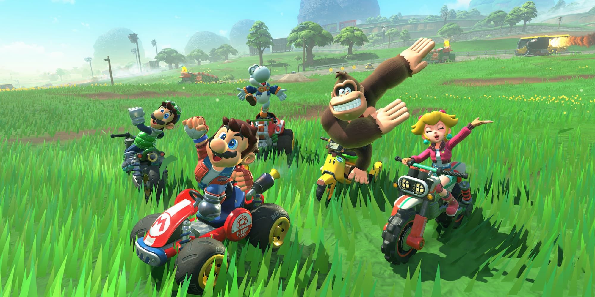 Mario Kart World arrasa en ventas frente a Donkey Kong Bananza