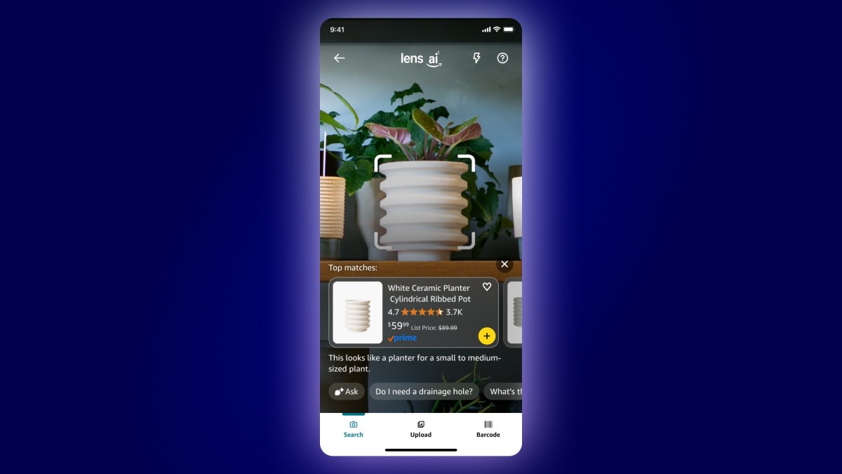 Amazon estrena Lens Live para comprar en tiempo real con IA