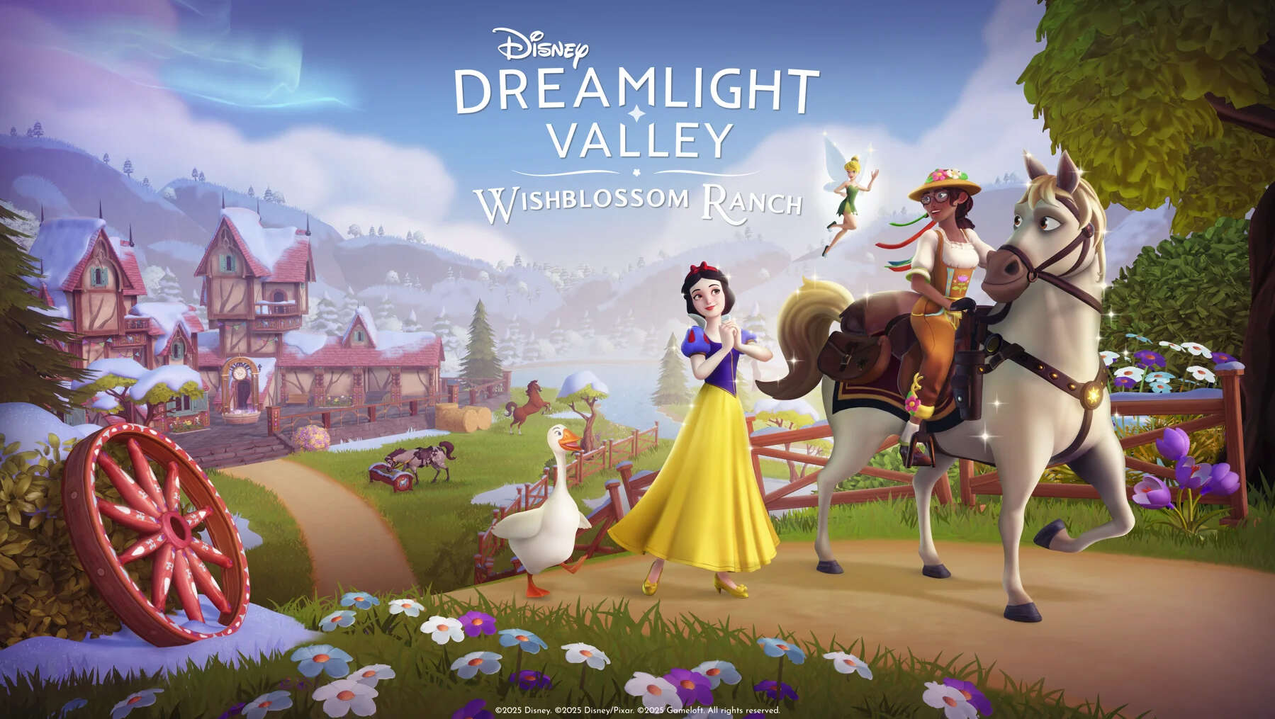 Disney Dreamlight Valley: Llega la expansión 'Wishblossom Ranch' con equitación