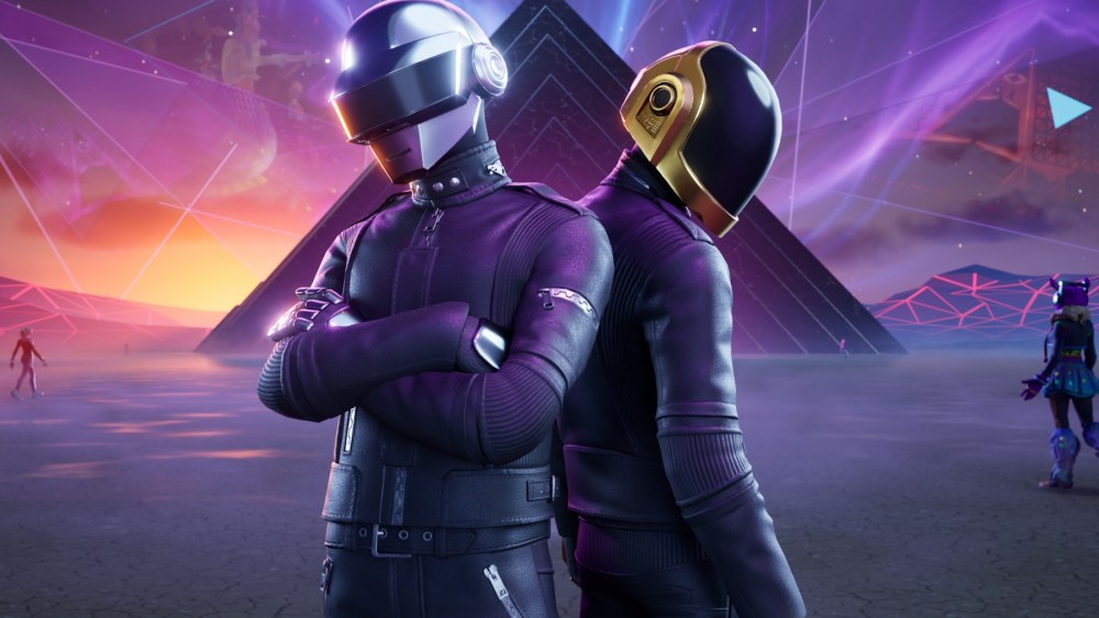 Daft Punk revive su música en Fortnite sin planes de reunión