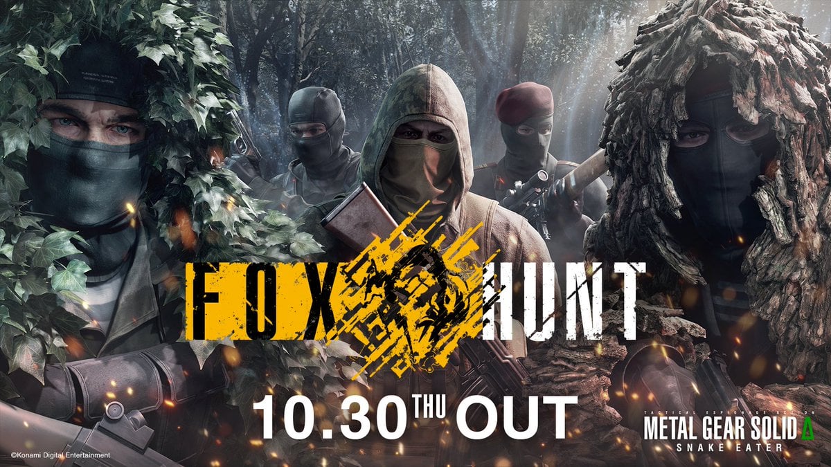 El modo multijugador 'Fox Hunt' de Metal Gear Solid Delta llega pronto