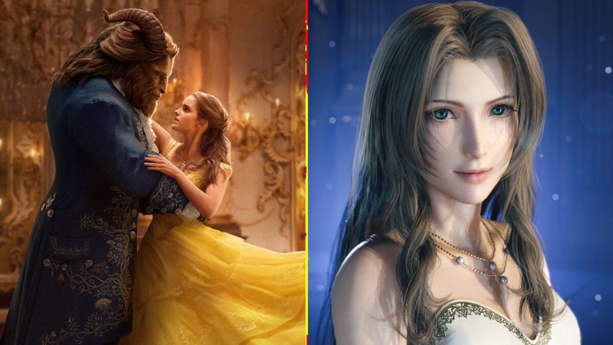 Los remakes de Final Fantasy VII se inspiran en la Bella y la Bestia de acción real