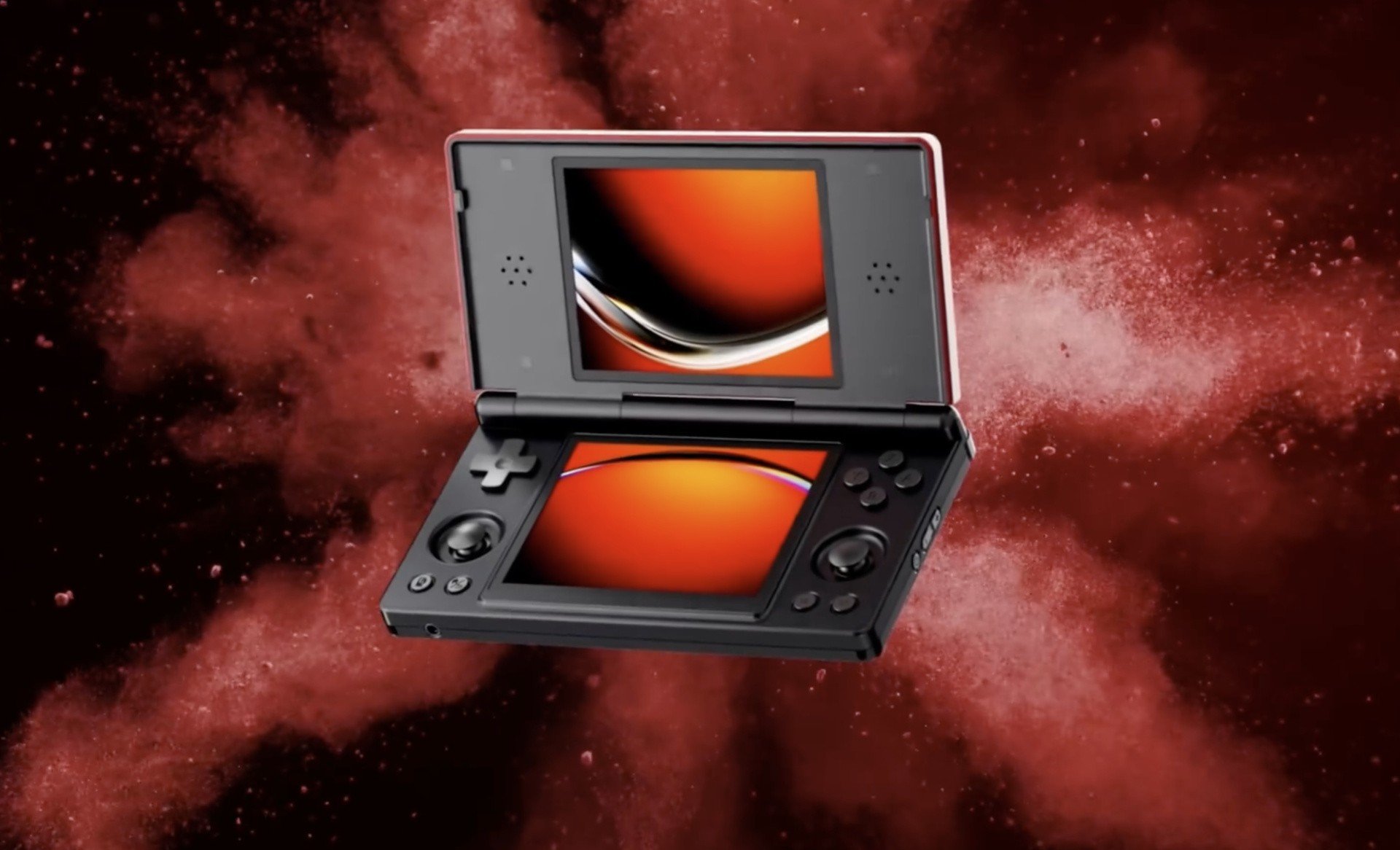 Anbernic prepararía un clon del Nintendo DS Lite con doble stick analógico
