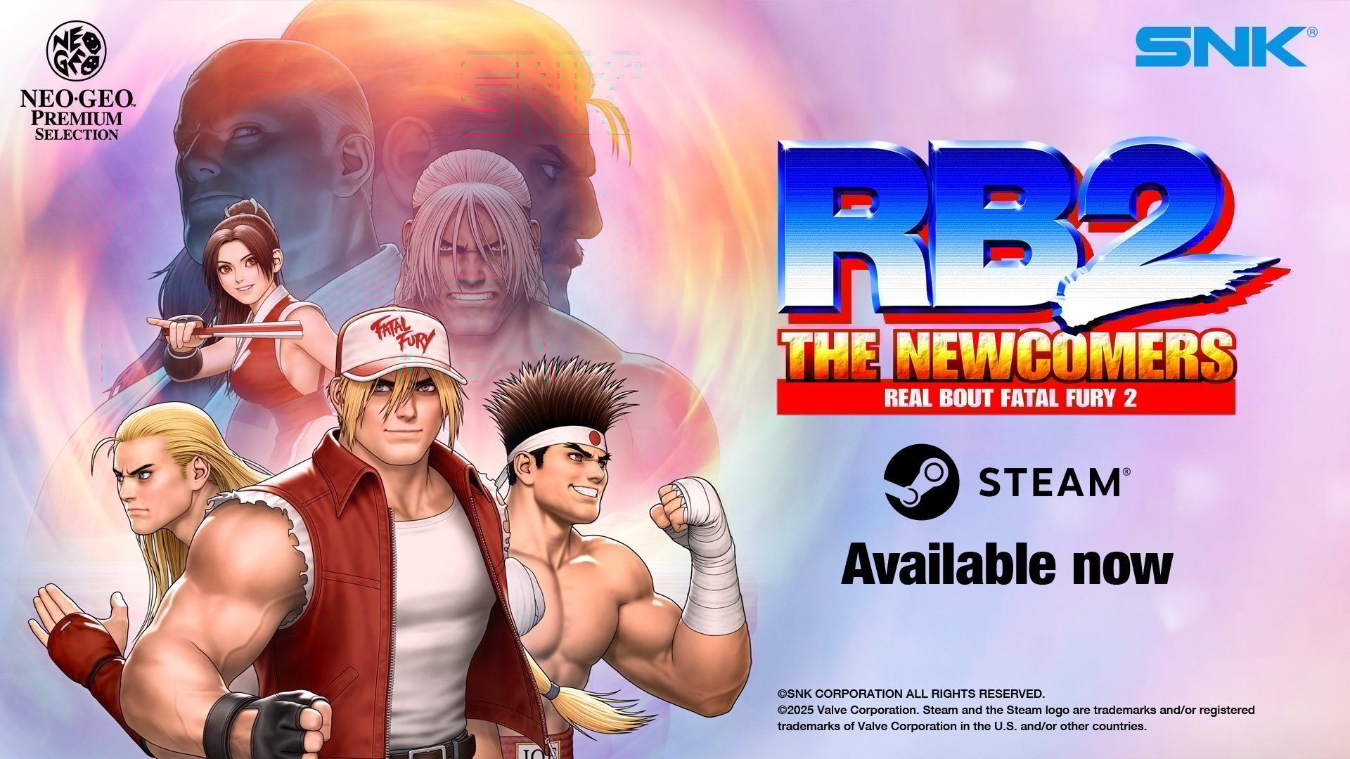 SNK lanza su nueva etiqueta Premium Selection con Real Bout Fatal Fury 2 en PC