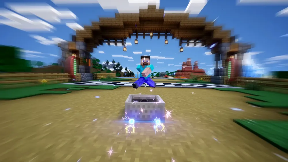 El DLC 'Minecraft Pack' de Sonic Racing: CrossWorlds llega el 8 de octubre