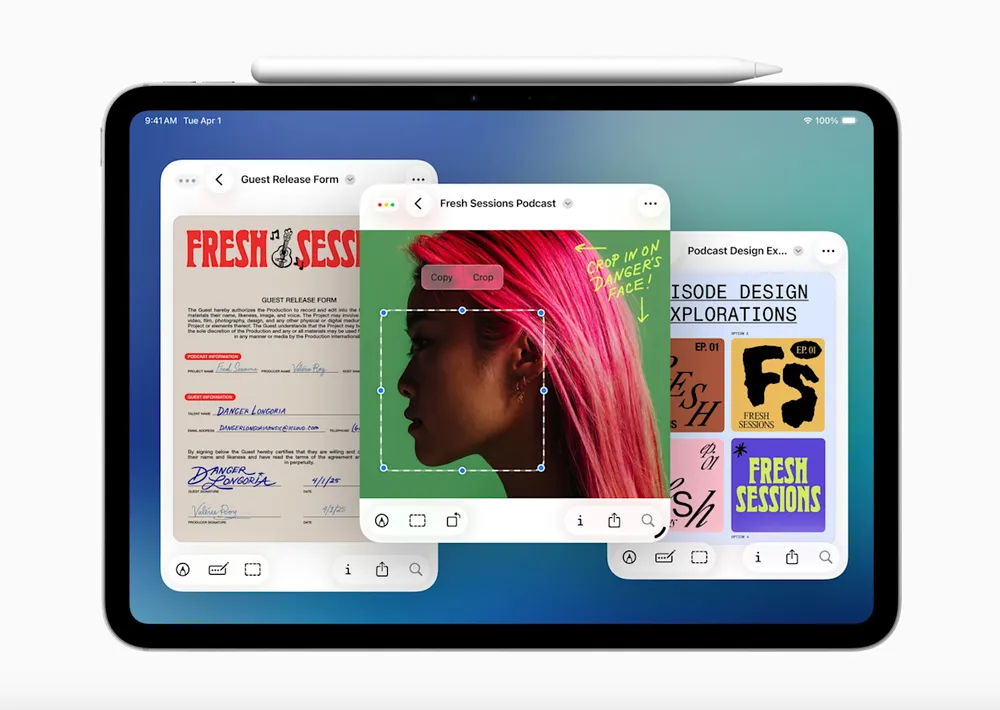 Apple recupera la función Slide Over en iPadOS 26.1