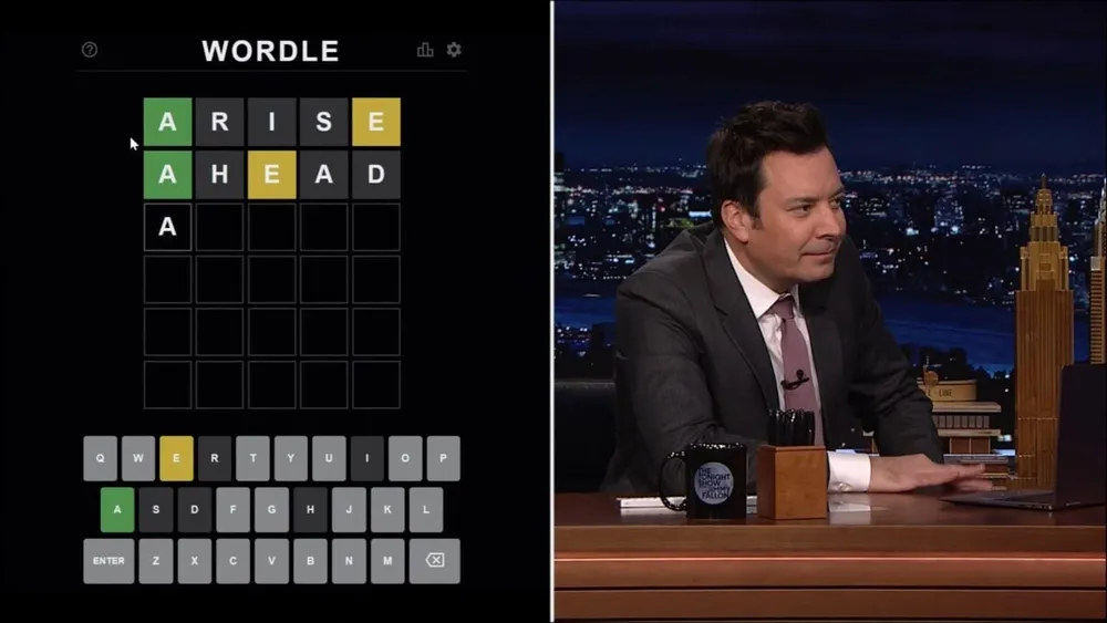 Jimmy Fallon quiere convertir Wordle en un concurso televisivo