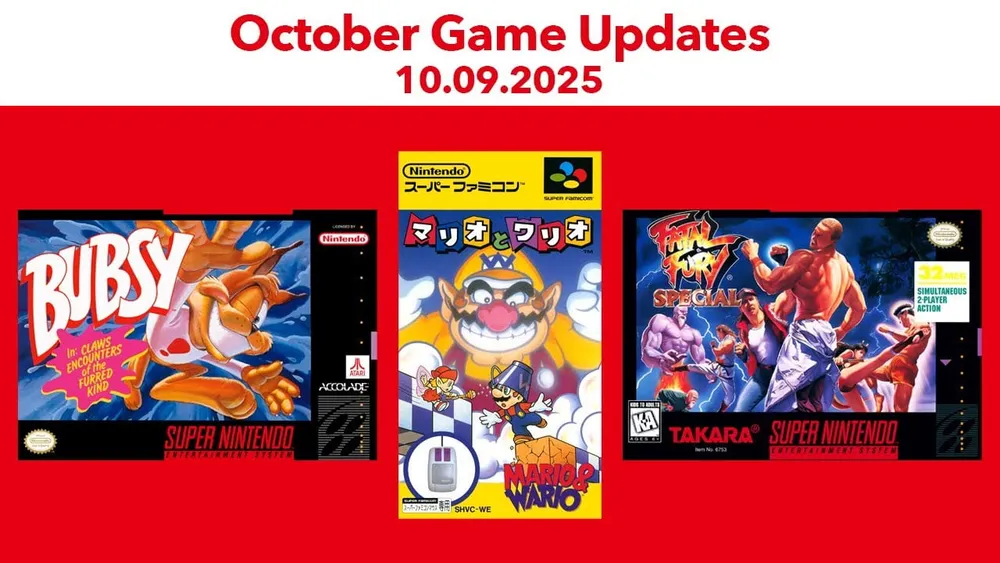 Nintendo Switch Online suma tres clásicos a su catálogo SNES