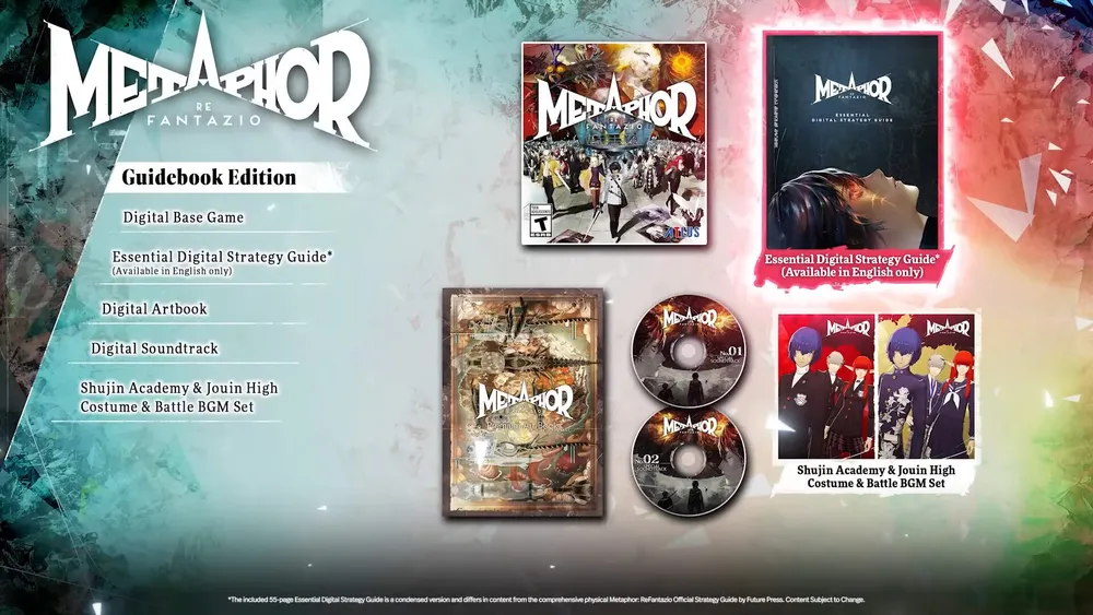 Metaphor: ReFantazio anuncia una edición digital con guía estratégica