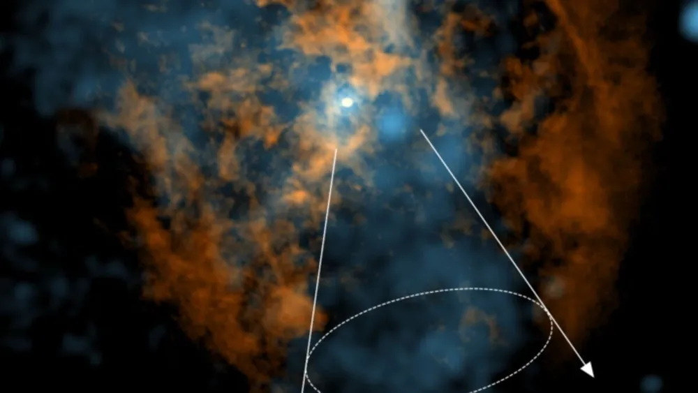 Astrónomos detectan vientos del agujero negro de la Vía Láctea tras 50 años de búsqueda