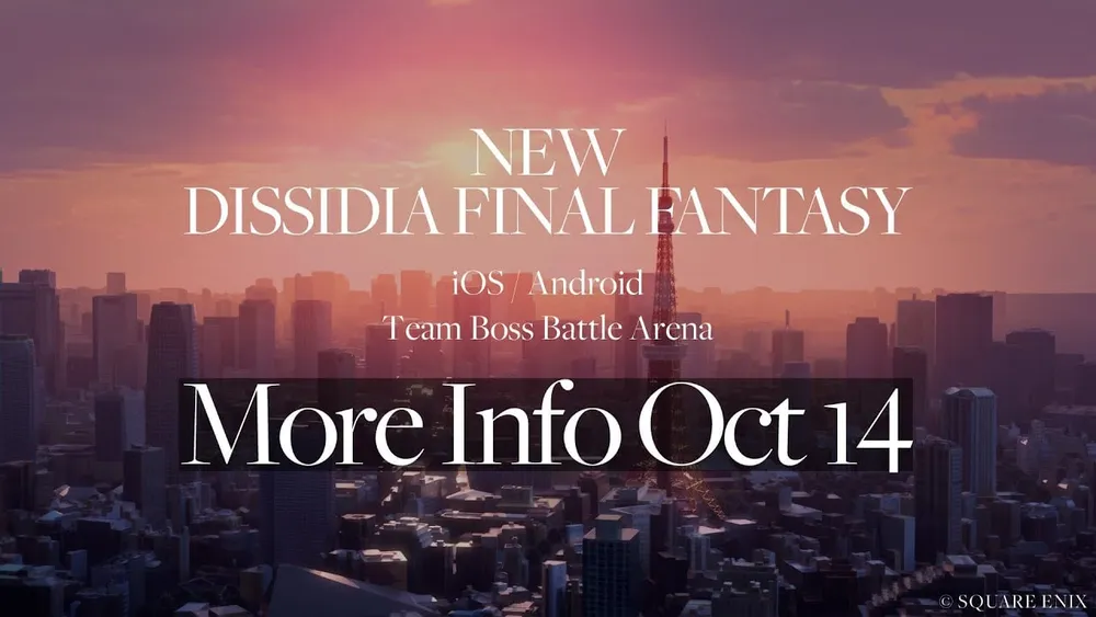 Square Enix desvela un nuevo 'Dissidia Final Fantasy' para móviles