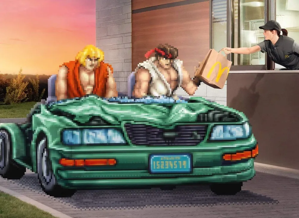 McDonald's Japón insinúa colaboración con Street Fighter