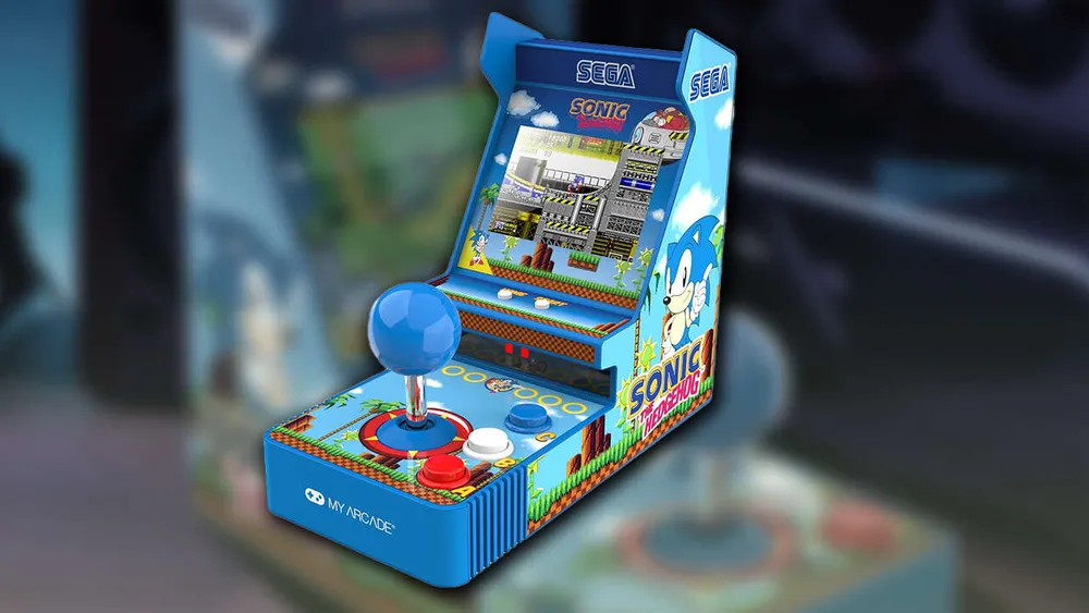 Revive Sonic en una mini máquina arcade de coleccionista