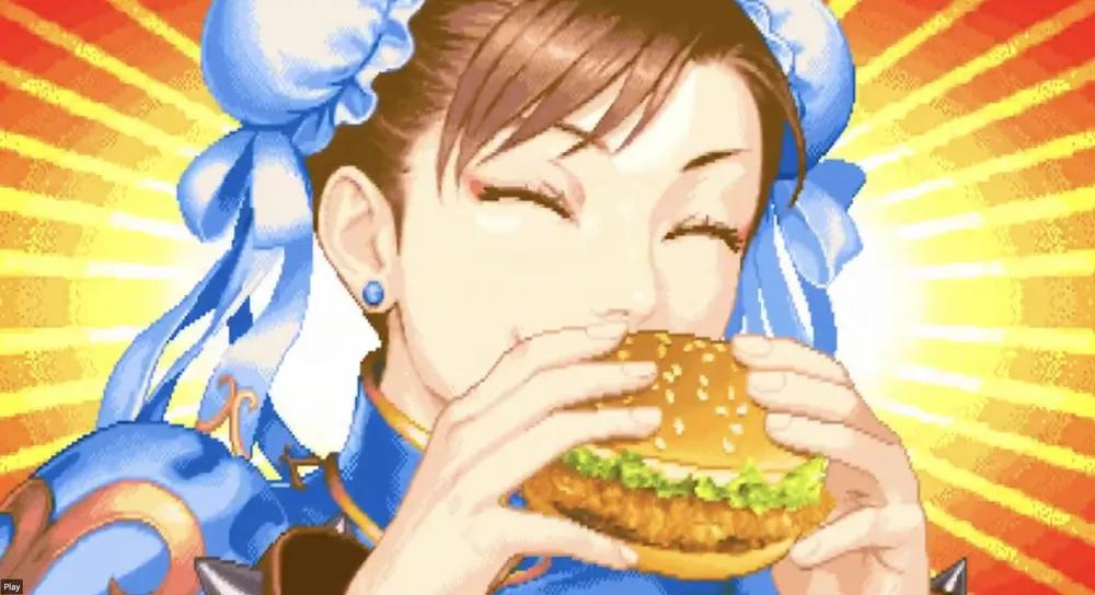 McDonald's Japón se une a Street Fighter con nuevas hamburguesas temáticas