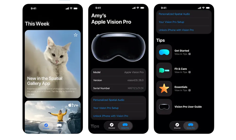 La app del Vision Pro llega al iPad con iPadOS 26.1