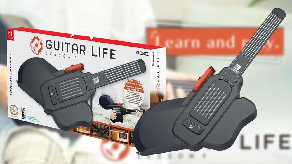 Aprende a tocar la guitarra con el nuevo accesorio de Nintendo Switch