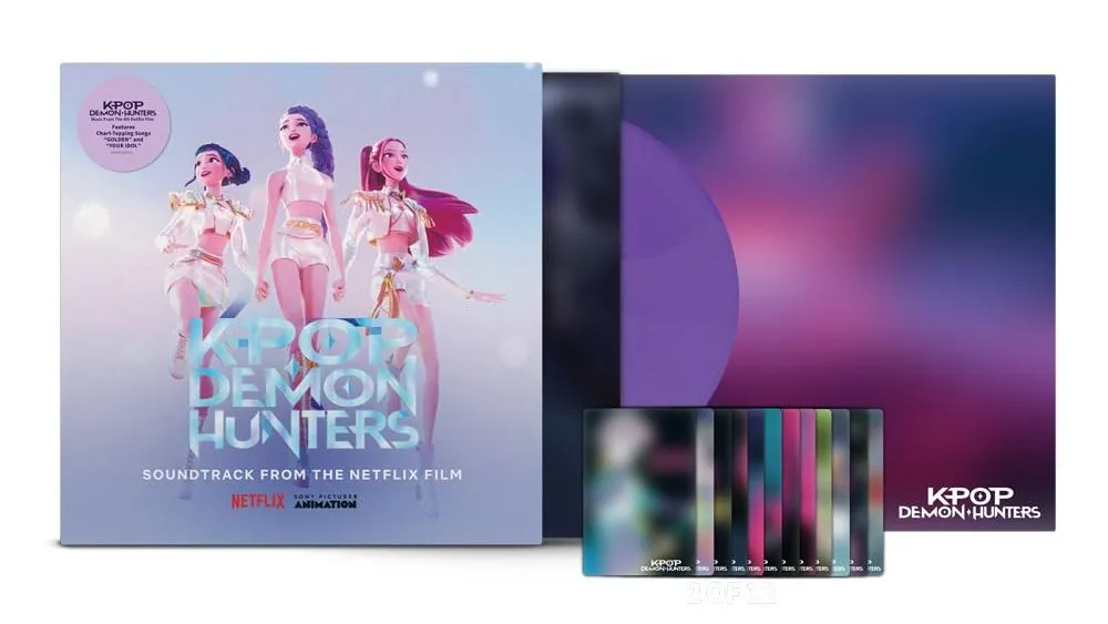 La banda sonora de 'KPop Demon Hunters' ya está disponible en vinilo