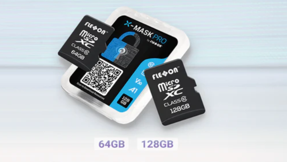La tarjeta microSD X-Mask Pro desafía a los hackers con almacenamiento invisible