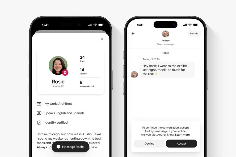 Airbnb se vuelve más social para conectar viajeros