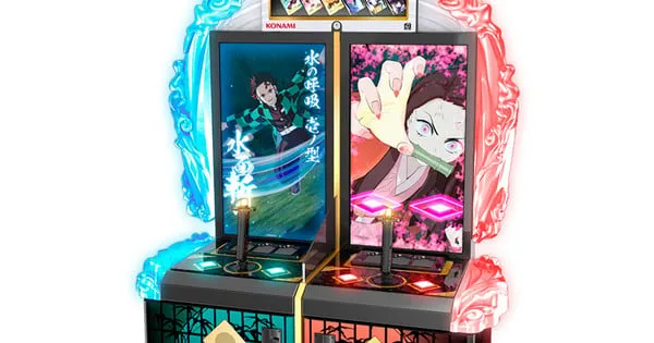 Konami anuncia su primer juego arcade de Demon Slayer