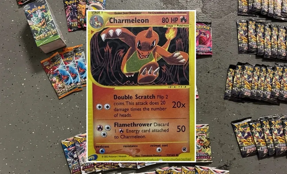 Tragedia para un coleccionista de cartas Pokémon: su colección se arruina por una inundación