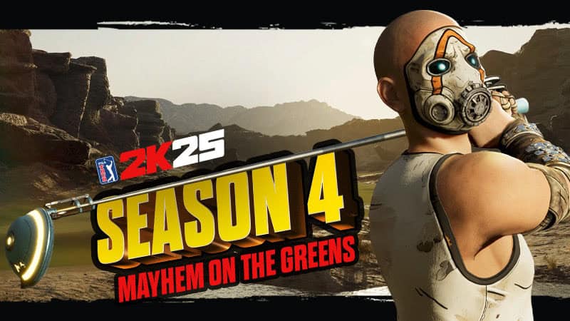 PGA Tour 2K25 se fusiona con Borderlands 4 en un crossover inesperado