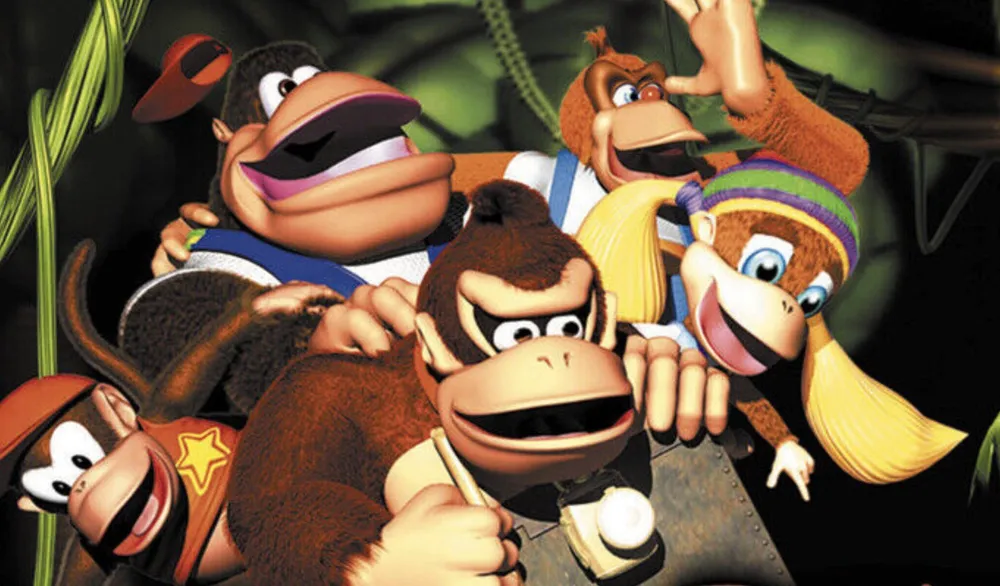 Lanky y Chunky Kong podrían volver a Donkey Kong Bananza