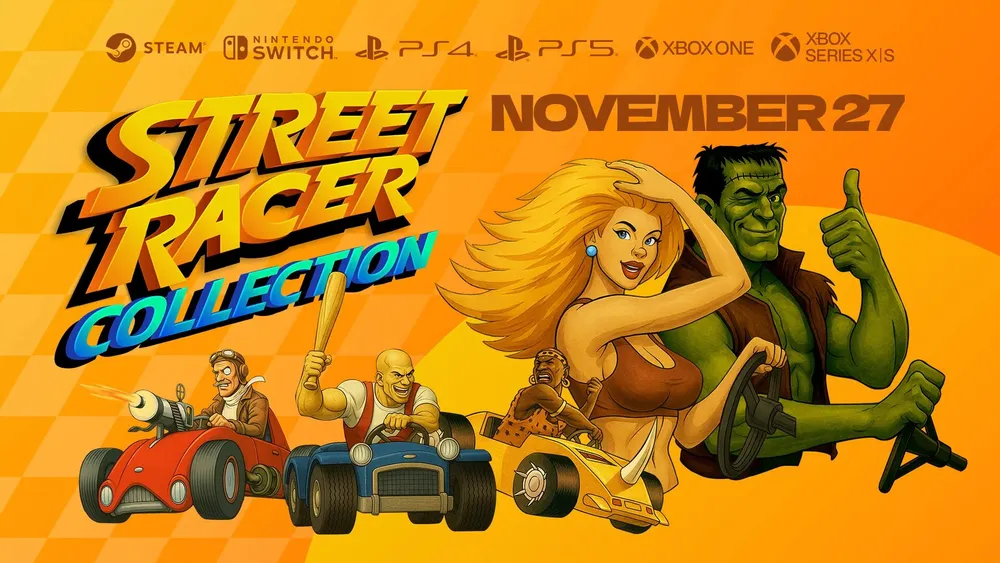 Street Racer Collection llega a consolas y PC con carreras caóticas