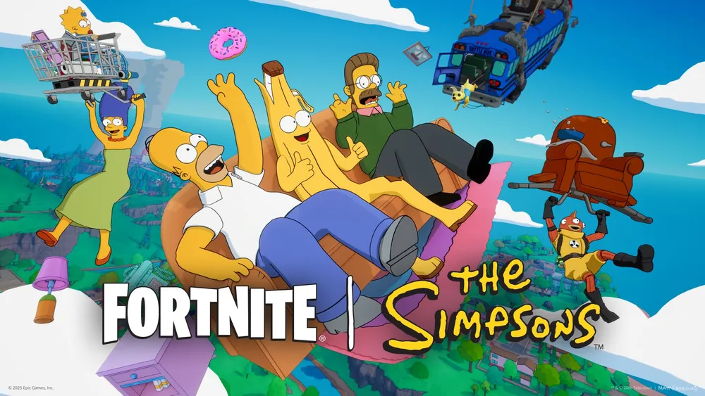 Los Simpson llegan a Fortnite con un mapa de Springfield