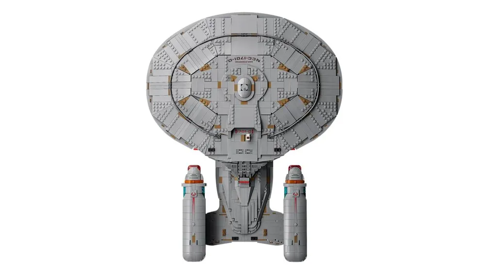 Lego recrea la Enterprise-D de Star Trek con un set de 3.600 piezas