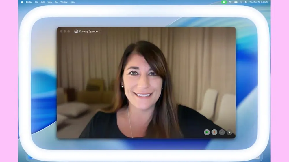 macOS convierte tu pantalla en un aro de luz para videollamadas