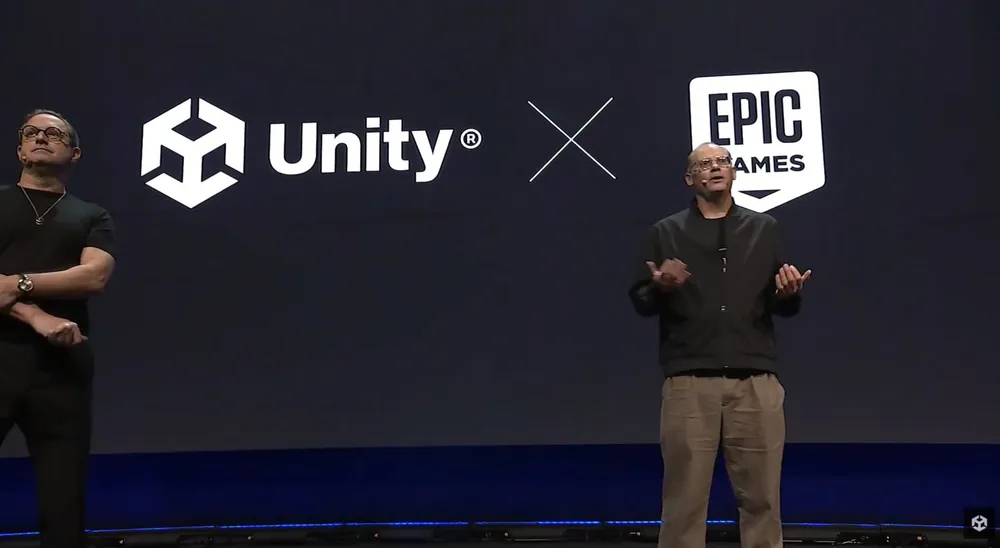 Epic y Unity anuncian una colaboración histórica para Fortnite