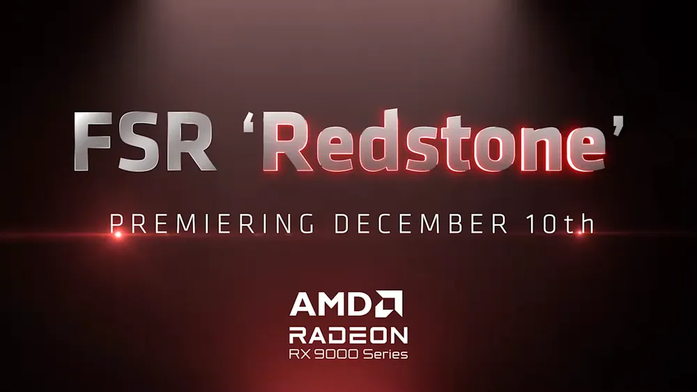 AMD presenta su tecnología de escalado Redstone el 10 de diciembre