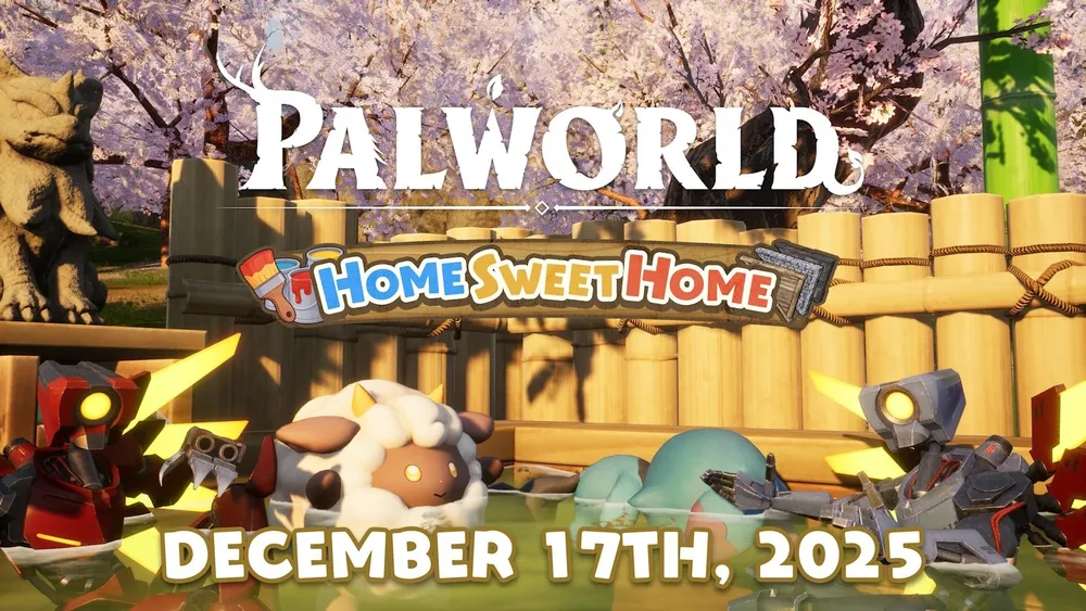 Palworld: La actualización 'Home Sweet Home' llega el 17 de diciembre