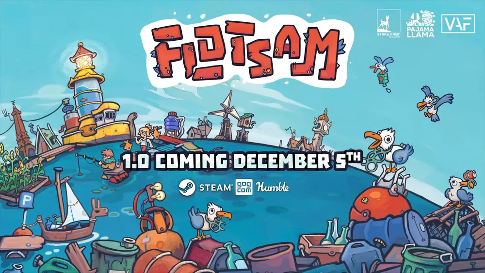Flotsam: El constructor de ciudades flotantes llega a PC el 5 de diciembre