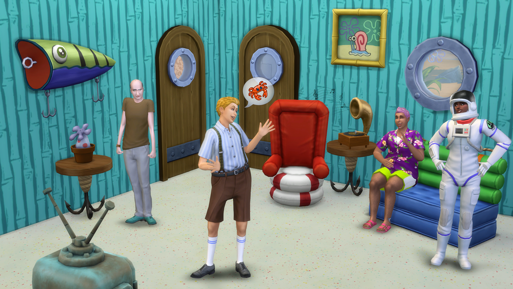Bob Esponja llega a Los Sims 4 con nuevos kits de contenido
