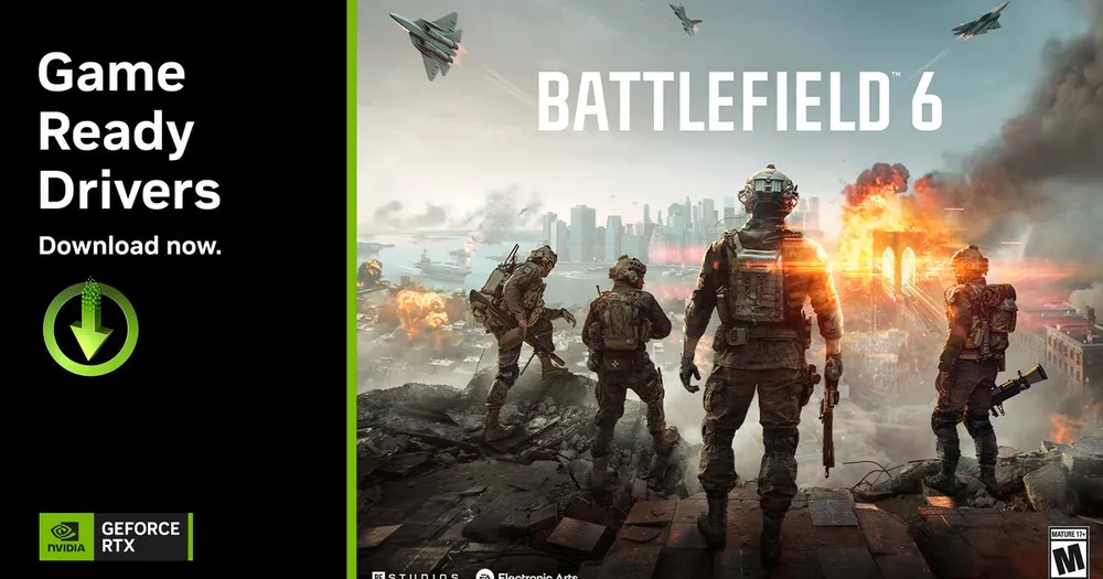 Nvidia actualiza sus drivers: vuelve PhysX y mejora Battlefield 6