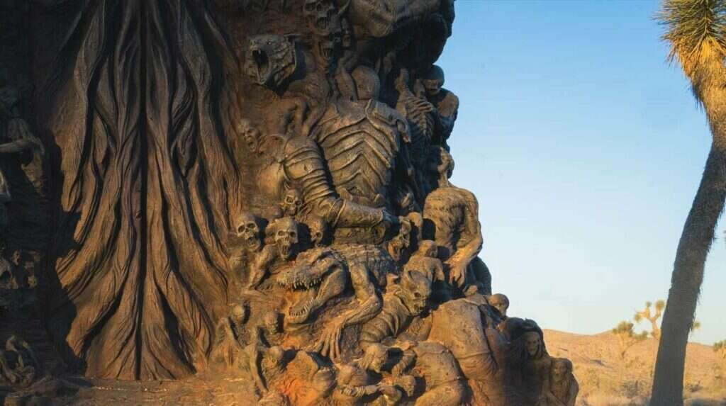 La misteriosa estatua en el desierto no pertenece a Lords of the Fallen 2