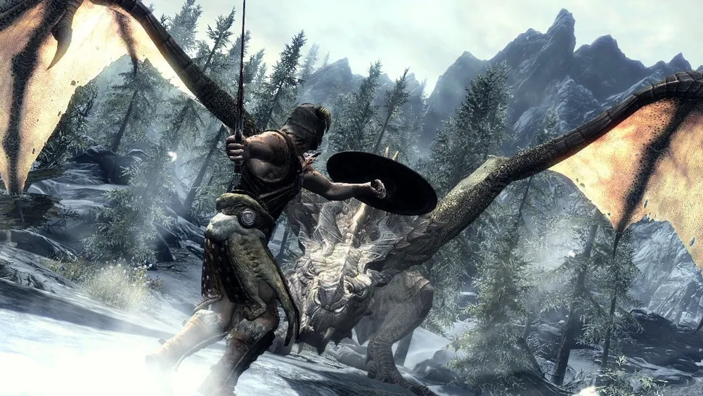 Skyrim en Switch 2 recibe parche para mejorar la respuesta táctil