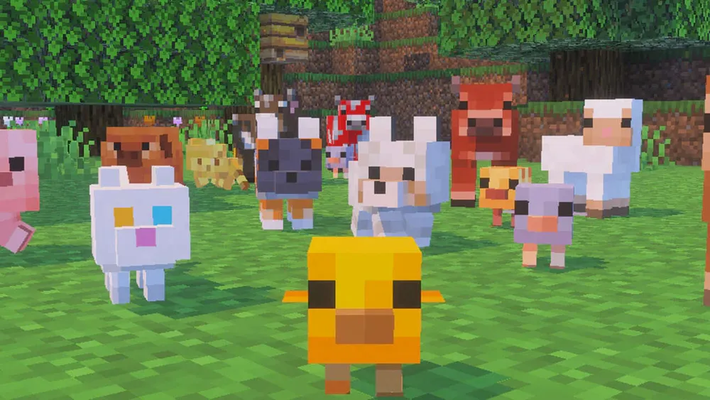 Minecraft da la bienvenida a adorables crías de animales