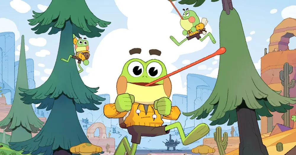 Big Hops: la encantadora aventura de plataformas del sapo ya está disponible