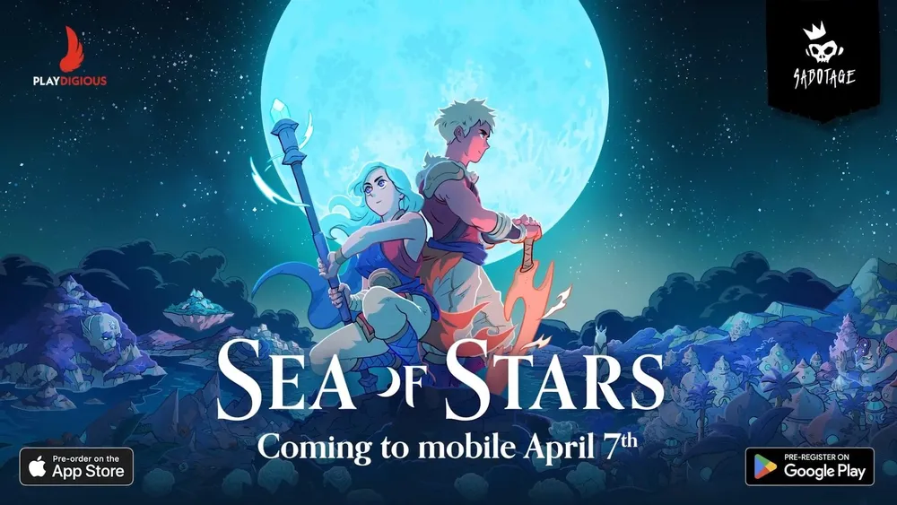 Sea of Stars llega a móviles el 7 de abril
