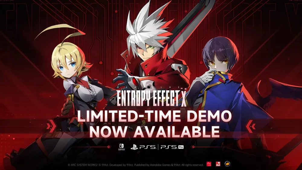Ya disponible la demo de BlazBlue: Entropy Effect X para PS5 y Switch