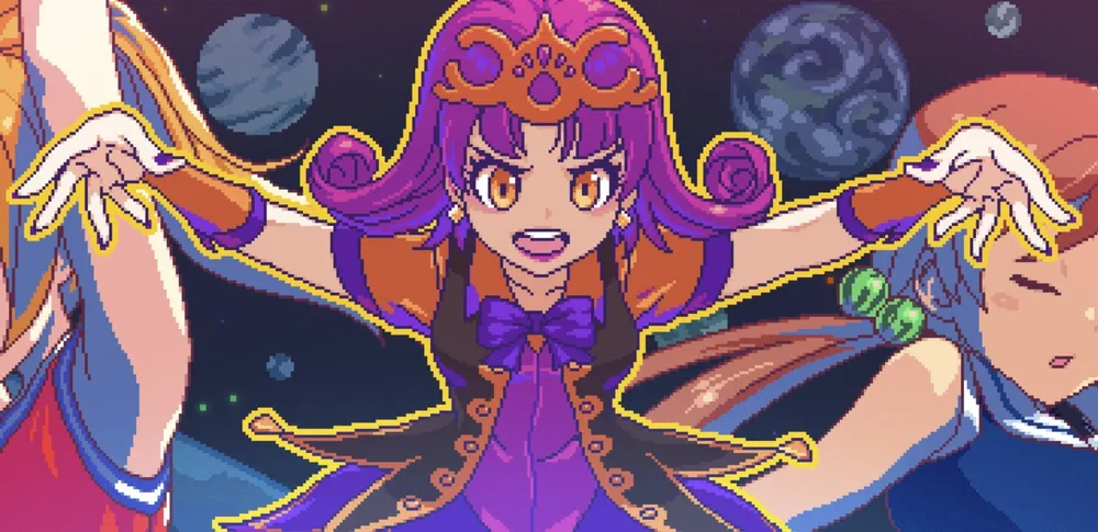 Z-GYUBAAN!: Un homenaje a los juegos arcade de 'revelar la chica'