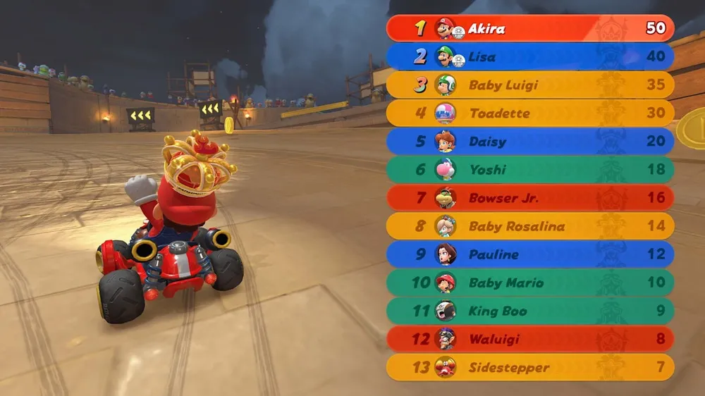 Mario Kart World: Llegan las carreras por equipos al modo Knockout Tour