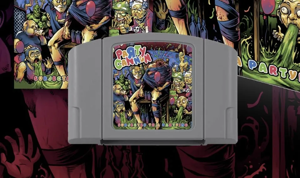 El grupo de death metal Party Cannon lanza su EP en un cartucho de Nintendo 64