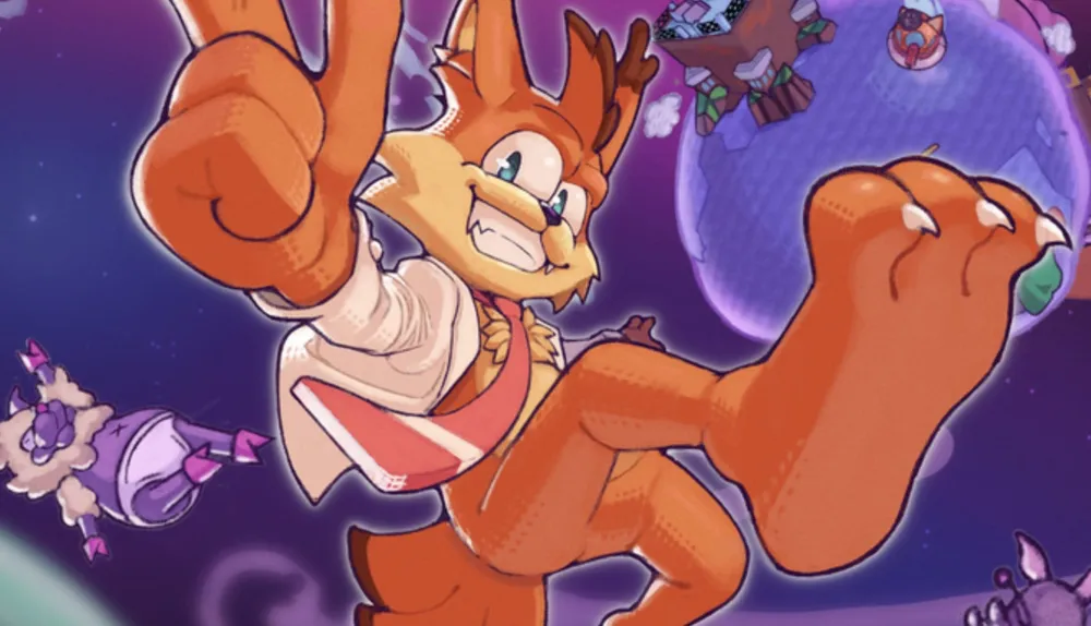 Bubsy 4D llega en mayo con edición física para Switch y Switch 2