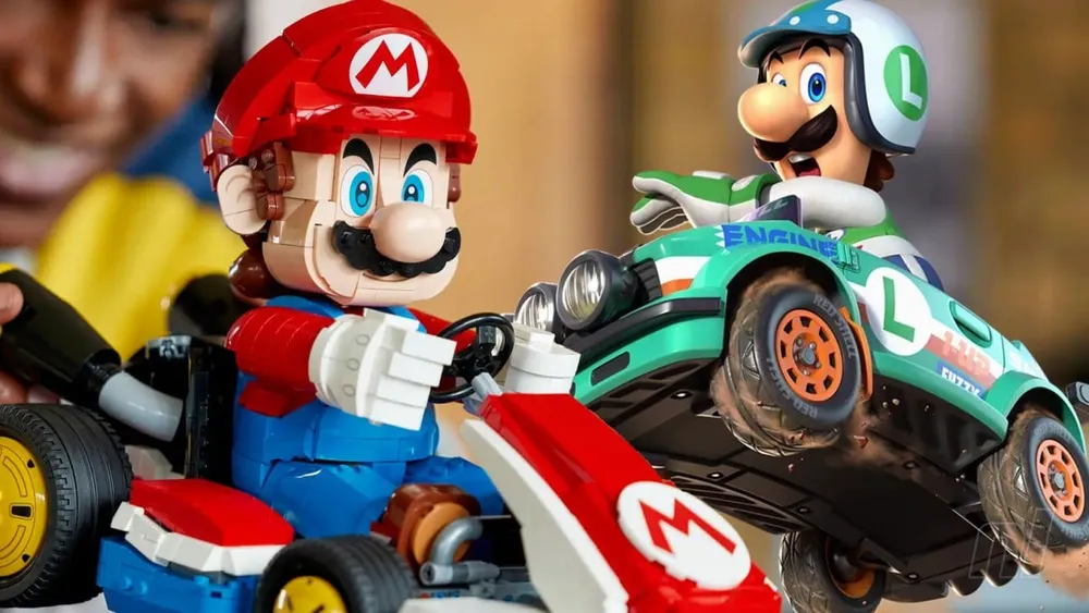 LEGO prepara un nuevo set de Mario Kart con Luigi