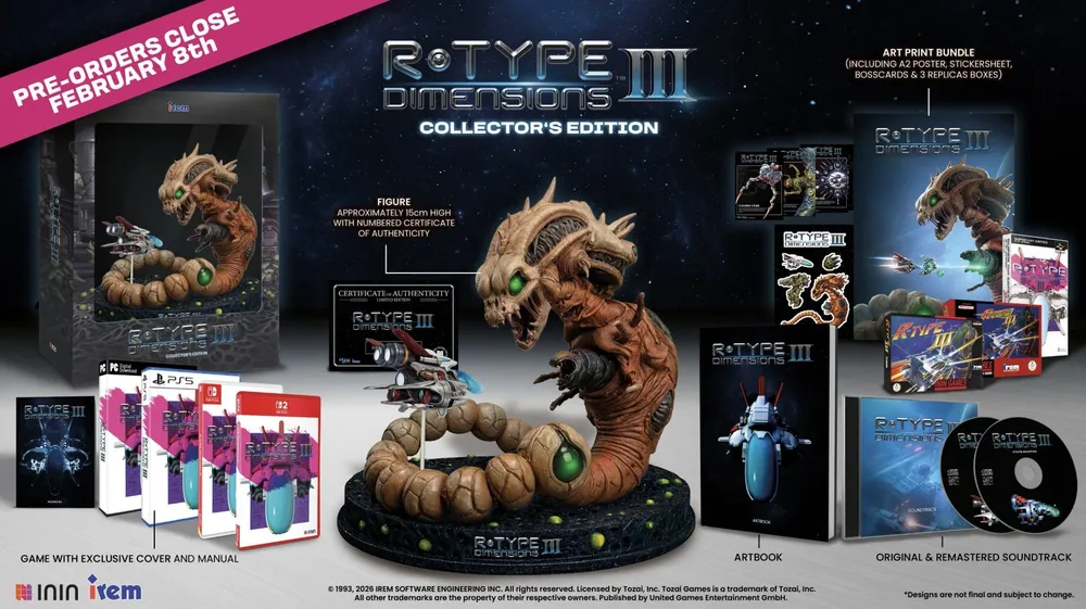 R-Type Dimensions III: Nuevo tráiler y fecha de lanzamiento confirmada