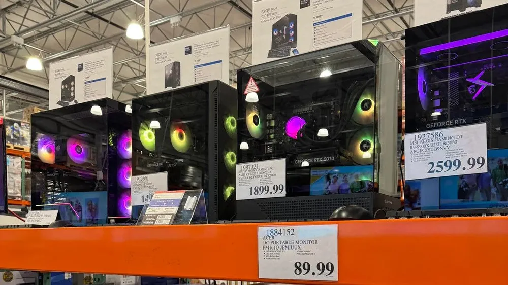 Costco retira la RAM de los PCs expuestos por robos